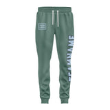 Custom Blue Green Light Blue Pants