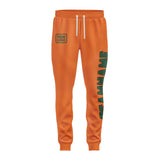 Custom Orange Green Pants