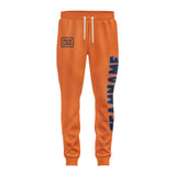 Custom Orange Navy Pants