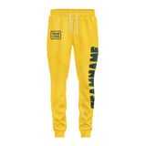 Custom Gold Dark Green Pants