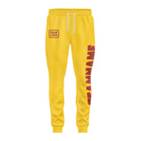 Custom Gold Coral Red Pants