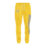 Custom Gold Gray Pants