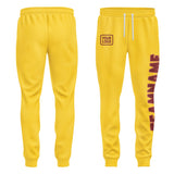 Custom Gold Crimson Red Pants