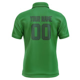 Custom Emerald Green Green Short-Sleeve Polo Shirt