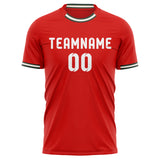 Portugal Home Inspired Soccer Jersey – Custom Name, Number & Logo