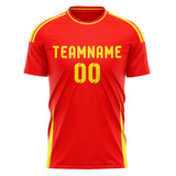 Spain Home Inspired Soccer Jersey – Custom Name, Number & Logo
