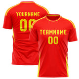Spain Home Inspired Soccer Jersey – Custom Name, Number & Logo