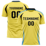 Sweden Home Inspired Soccer Jersey – Custom Name, Number & Logo
