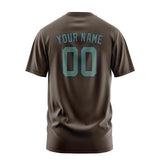 Custom Brown Blue Green T-Shirt