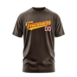 Custom Brown Gold T-Shirt