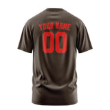 Custom Brown Orange Red T-Shirt