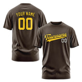 Custom Brown Gold T-Shirt