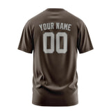 Custom Brown Gray T-Shirt