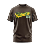 Custom Brown Gold T-Shirt