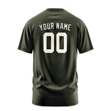 Custom Olive Cream T-Shirt