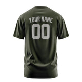 Custom Olive Gray T-Shirt