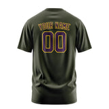 Custom Olive Purple T-Shirt