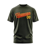 Custom Olive Red T-Shirt