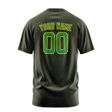 Custom Olive Emerald Green T-Shirt