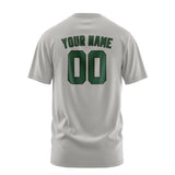 Custom Gray Green T-Shirt