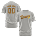 Custom Gray Khaki T-Shirt
