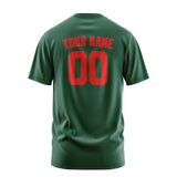 Custom Green Orange Red T-Shirt