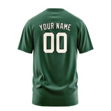 Custom Green Cream T-Shirt