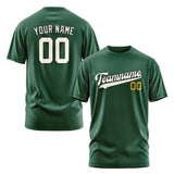 Custom Green Cream T-Shirt