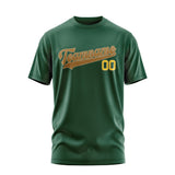 Custom Green Khaki T-Shirt