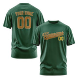 Custom Green Khaki T-Shirt
