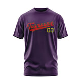 Custom Purple Red T-Shirt