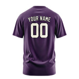 Custom Purple Cream T-Shirt