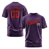 Custom Purple Red T-Shirt