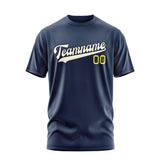Custom Blue Cream T-Shirt
