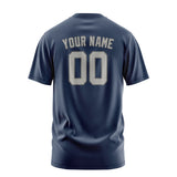 Custom Blue Gray T-Shirt
