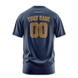 Custom Blue Khaki T-Shirt