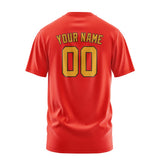 Custom Orange Red Yellow T-Shirt