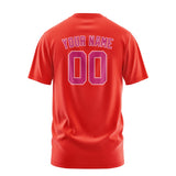 Custom Orange Red Pink T-Shirt