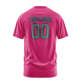 Custom Pink Blue Green T-Shirt