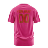 Custom Pink Coral Red T-Shirt