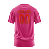 Custom Pink Orange Red T-Shirt