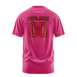 Custom Pink Red T-Shirt
