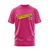 Custom Pink Gold T-Shirt