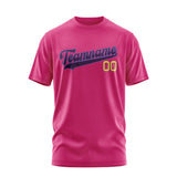Custom Pink Purple T-Shirt