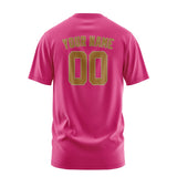Custom Pink Khaki T-Shirt