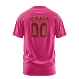 Custom Pink Crimson Red T-Shirt