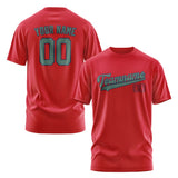 Custom Red Blue Green T-Shirt