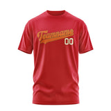 Custom Red Orange T-Shirt