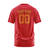 Custom Red Orange T-Shirt