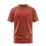 Custom Coral Red Coral Red T-Shirt
